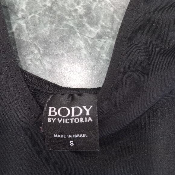 Body by Victoria Women's Victoria's Secret Cami Tank Top Size Small Black EUC - Picture 4 of 7